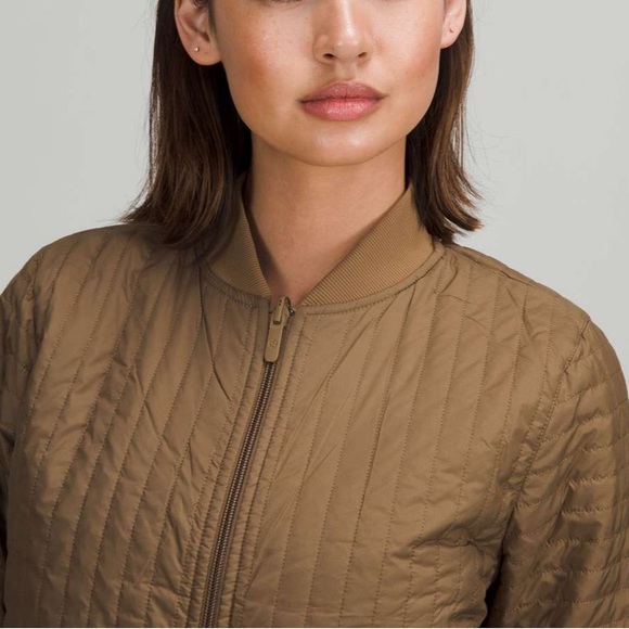 🍋 Lululemon Non-Stop Cotton Bomber Jacket, NWT - Picture 7 of 12